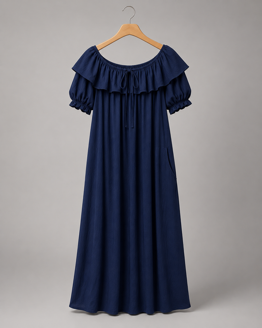Leinenmisch-Sommerkleid