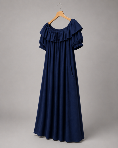 Leinenmisch-Sommerkleid