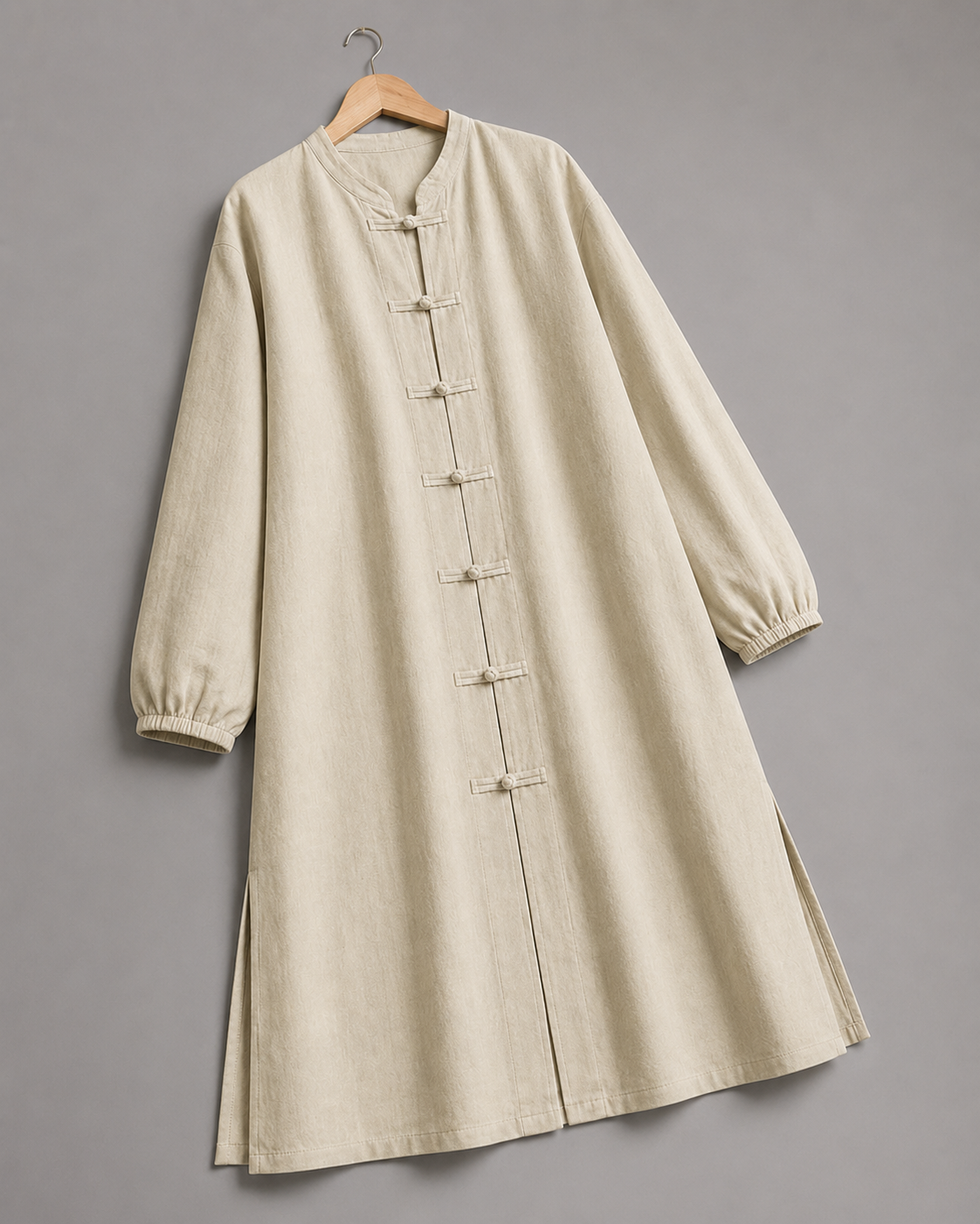 Kurzer Teddy-Fleece-Mantel